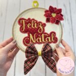 [Projeto na Bordadeira] Guirlanda de Natal