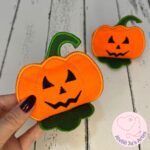 [Projeto na Bordadeira] Porta Bombom Abóbora - Halloween - Imagem 2