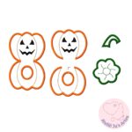 [Projeto na Bordadeira] Porta Bombom Abóbora - Halloween - Imagem 4