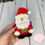 [Projeto na Bordadeira] Porta Bombom Papai Noel - Natal