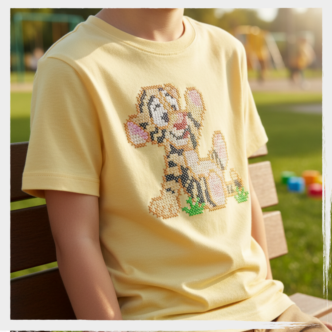 URSINHO POOH PONTO CRUZ bazar (5) Ursinho Tigrinho Leitão Ponto Cruz - Imagem 6