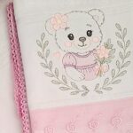 Matriz de bordado ursinha branca 2 - Avulsa