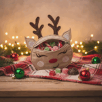 Projeto Porta Chocolates de Natal - Rena