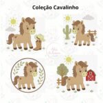 Matrizes de bordado coleção cavalinho - Imagem 2