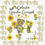 Coleção Ursinha Girassol Alfabeto + Elementos