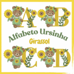 Alfabeto Ursinha Girassol