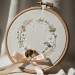 Matriz Raminho Flor Bastidor - Image 2