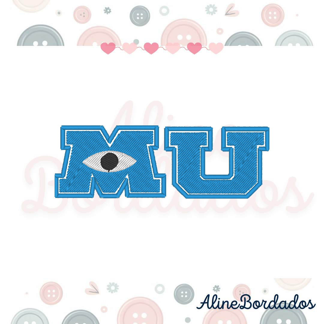 CΓ³pia de Enila Designs - 1 Matrizes de Bordado Letras Monstros - Image 1