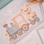 Matrizes de Bordado Coleção Urso Locomotiva - Image 5