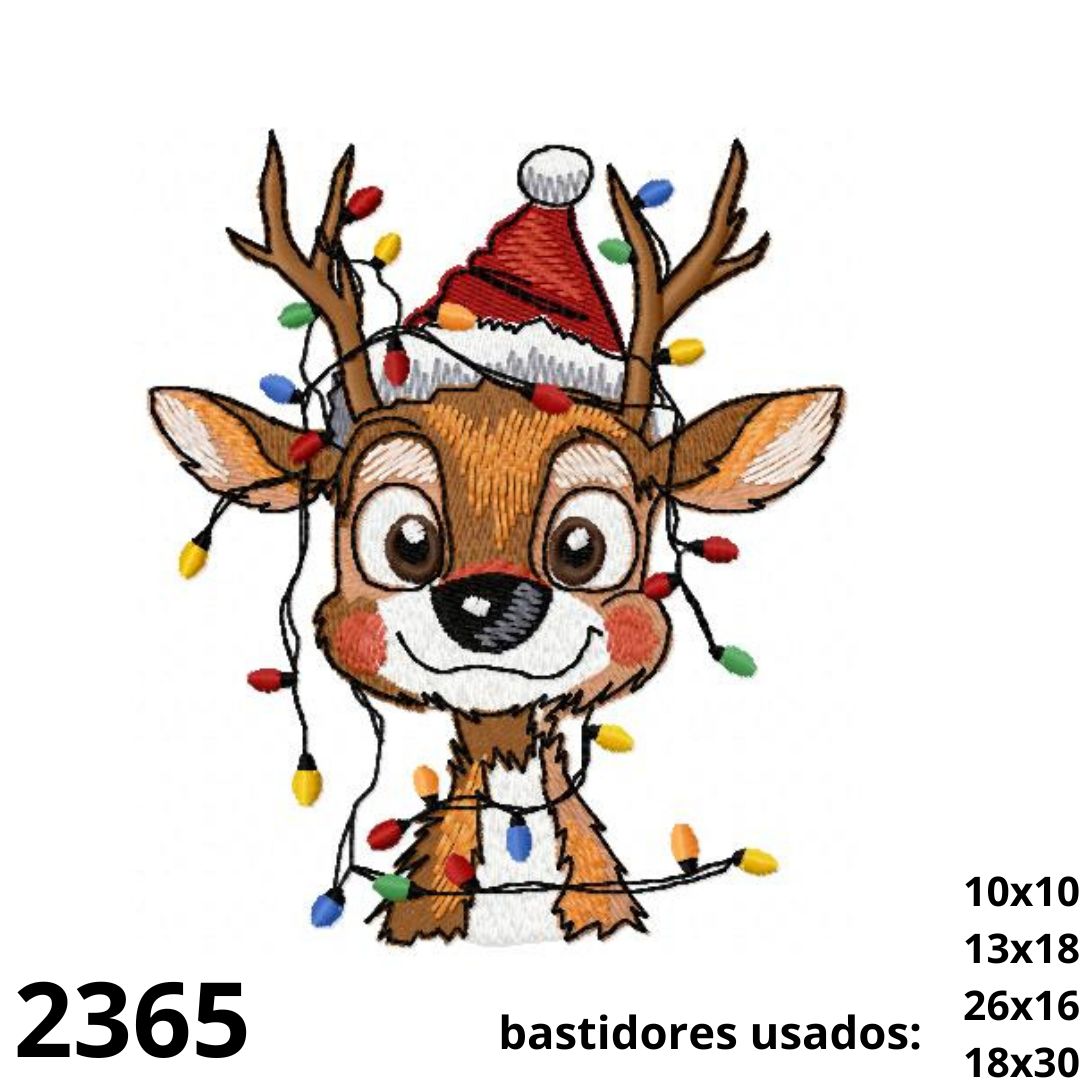 10x13 Matriz de bordado RENINHA NATALINA - Image 1