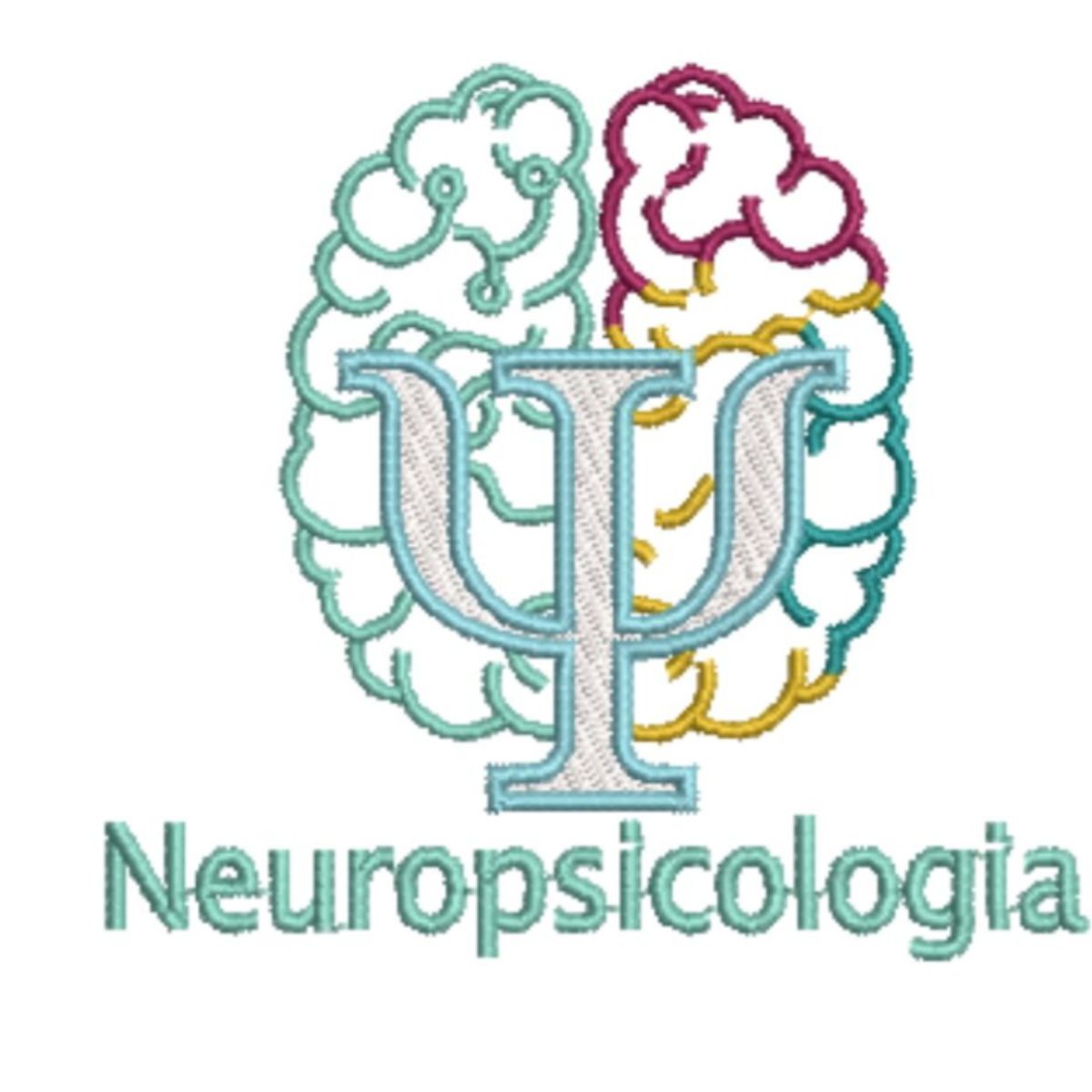 5 Matriz de Bordado Neuropsicologia CΓ³d 01329 - Image 1