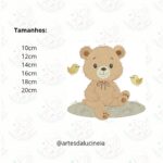 Matrizes de Bordado Coleção Urso Locomotiva - Image 8