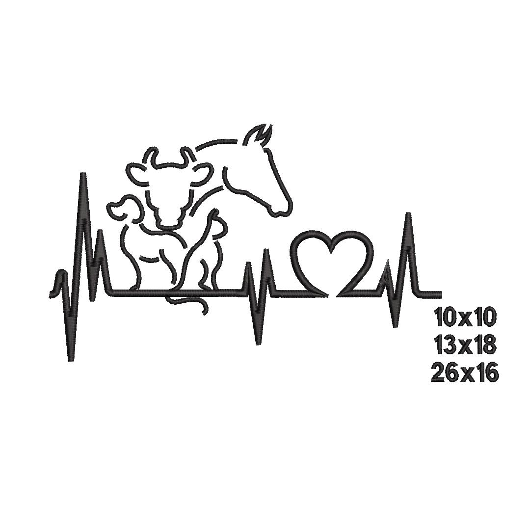 BATIMENTOS-ANIMAIS Matriz Batimento Animais - Imagem 1