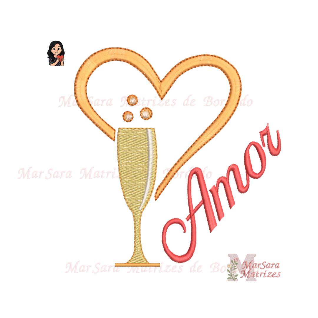 Borbulhas de Amor MAtriz de Bordado - Borbulhas de Amor - Imagem 1