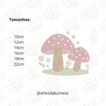 Matriz de Bordado cogumelo 1 - Avulsa - Imagem 2