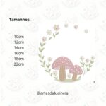 Matriz de Bordado cogumelo 3 - Avulsa - Imagem 2