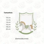 Matrizes de bordado cavalinho de balanço 3 - Avulso - Image 2