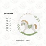 Matrizes de bordado cavalinho de balanço 4 - Avulso - Imagem 2