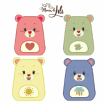 Matriz de Bordado - Ursinhos Preciosos