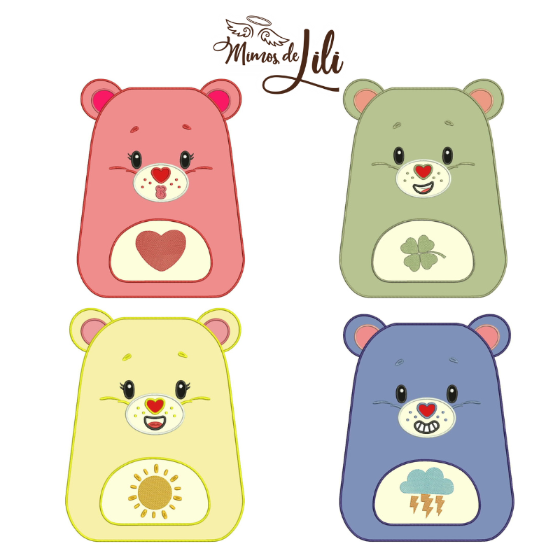 Design sem nome - 2025-11-17T194552.406 Matriz de Bordado - Ursinhos Preciosos - Imagem 1