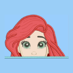 Matriz de Bordado - Sereia e peixe - Imagem 3