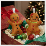 Enfeite Chaveirinho Biscoitinho e Biscoitinha Natal - Imagem 2