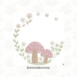 Matriz de Bordado cogumelo 3 - Avulsa