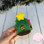 [Projeto na Bordadeira] Porta Bombom Árvore de Natal - Natal