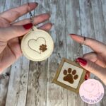 [Projeto na Bordadeira] Chaveiro Patinhas