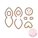 [Projeto na Bordadeira] Porta Bombom Biscoito Natalino Ginger - Natal - Image 3