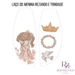 LAÇO 3D: MENINA REANDO e TRINDADE - Imagem 2