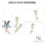 LACOS 3D: TULIPA E LÍRIO MARIANOS - Imagem 3