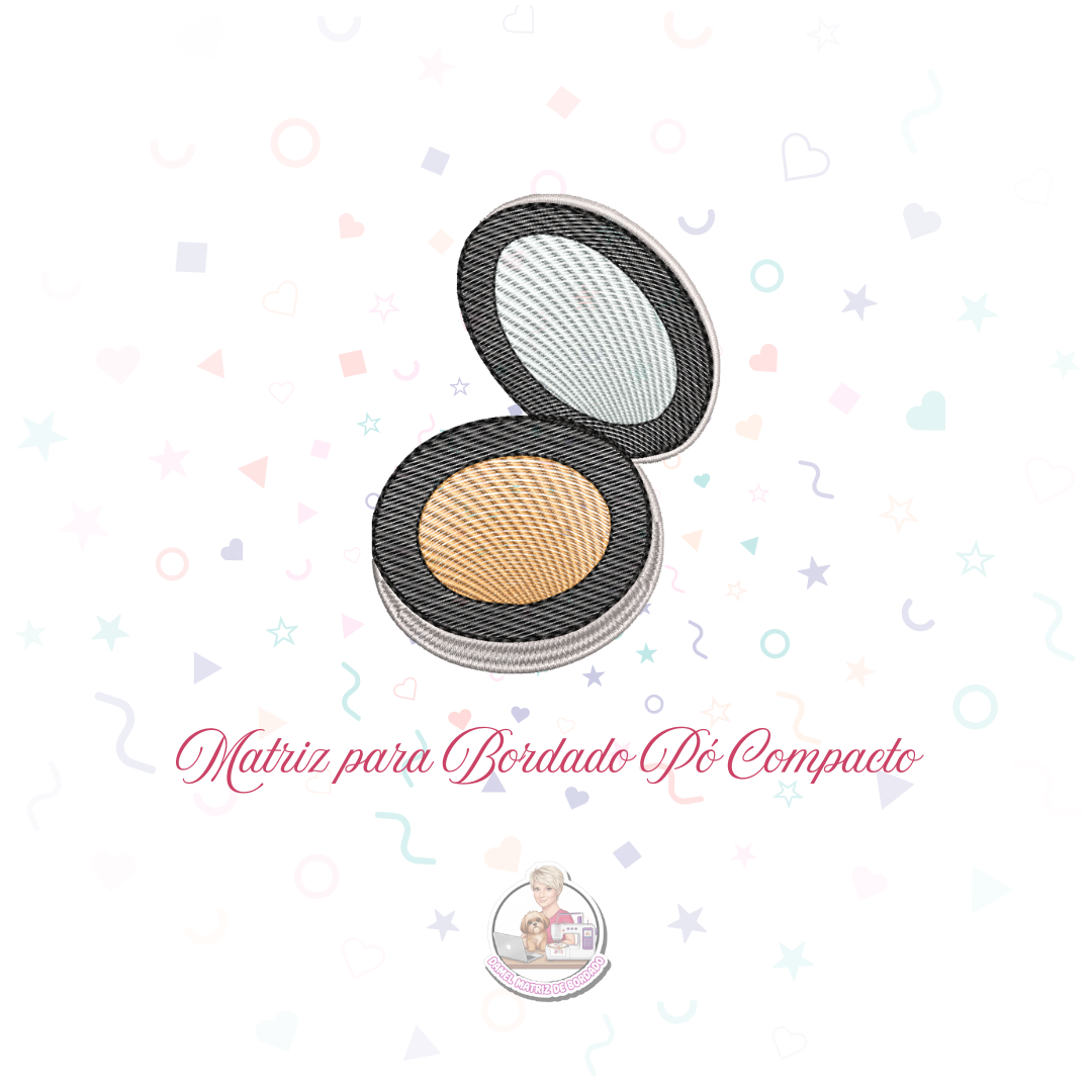 Matriz para Bordado p贸 Matriz para Bordado P贸 Compacto - Imagem 1