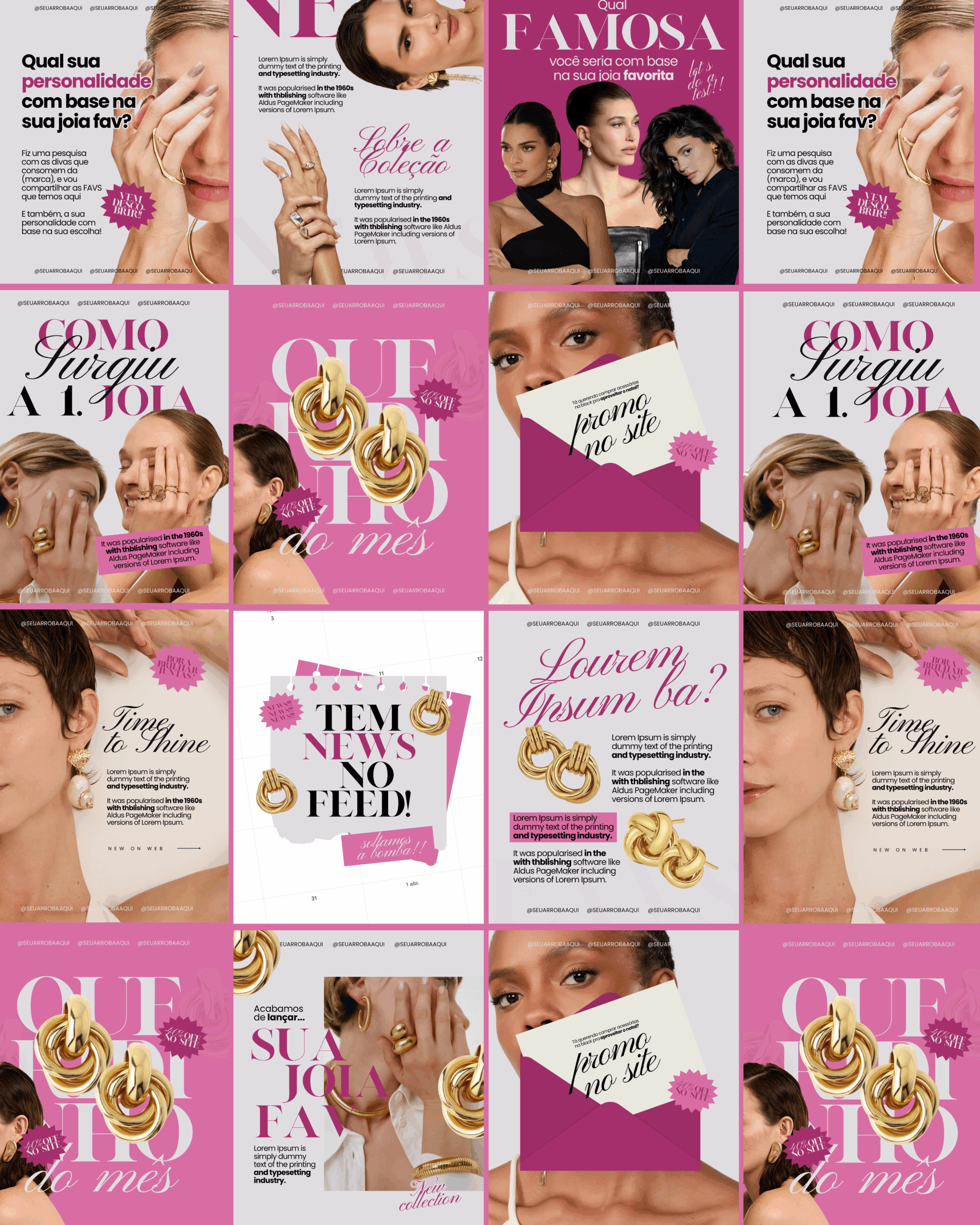 PACK SHOW YOUR STUFF! PACK ARTES PARA MARCA DE JOIAS - SHOW YOUR STUFF! - Imagem 1