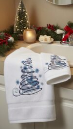 Matriz de bordado arabescos de natal 02 - Image 2