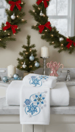 Matriz de bordado arabescos de natal 01 - Image 3