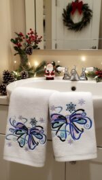 Matriz de bordado arabescos de natal 04 - Image 3