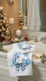 Matriz de bordado arabescos de natal 03 - Image 2