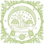 Matriz de bordado blocos natalinos - Imagem 6