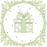 Matriz de bordado blocos natalinos - Imagem 3