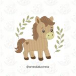 Matrizes de bordado cavalo 5- Avulso