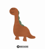 Coleção de Matrizes de Bordado Dinossauro Feliz - Imagem 3