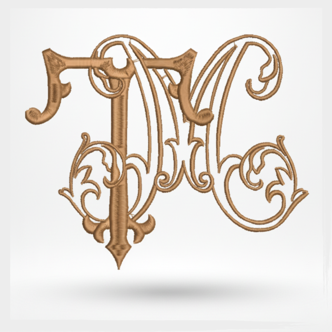 tm bazar Matriz Brasão Inicial T M - Imagem 1