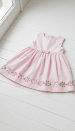 Matriz de Bordado Barrinha Entremeio Laço Coração - Imagem 2