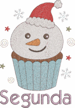 Coleção Semaninha Cupcakes Natalinos - Imagem 3