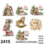 Matriz de bordado Combo Natalino