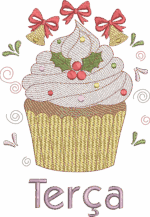 Coleção Semaninha Cupcakes Natalinos - Imagem 4