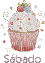 Coleção Semaninha Cupcakes Natalinos - Imagem 8