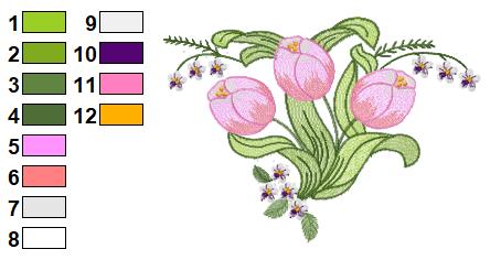 Matriz pontos leves efeito aquarelado
