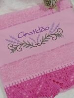 Matrizes de Bordado - Coleção Barrado Arabesco Flores e Palavras - Imagem 4